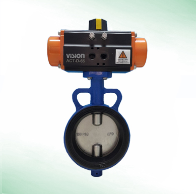 Pneumatic Operated / Actuated Butterfly Valves